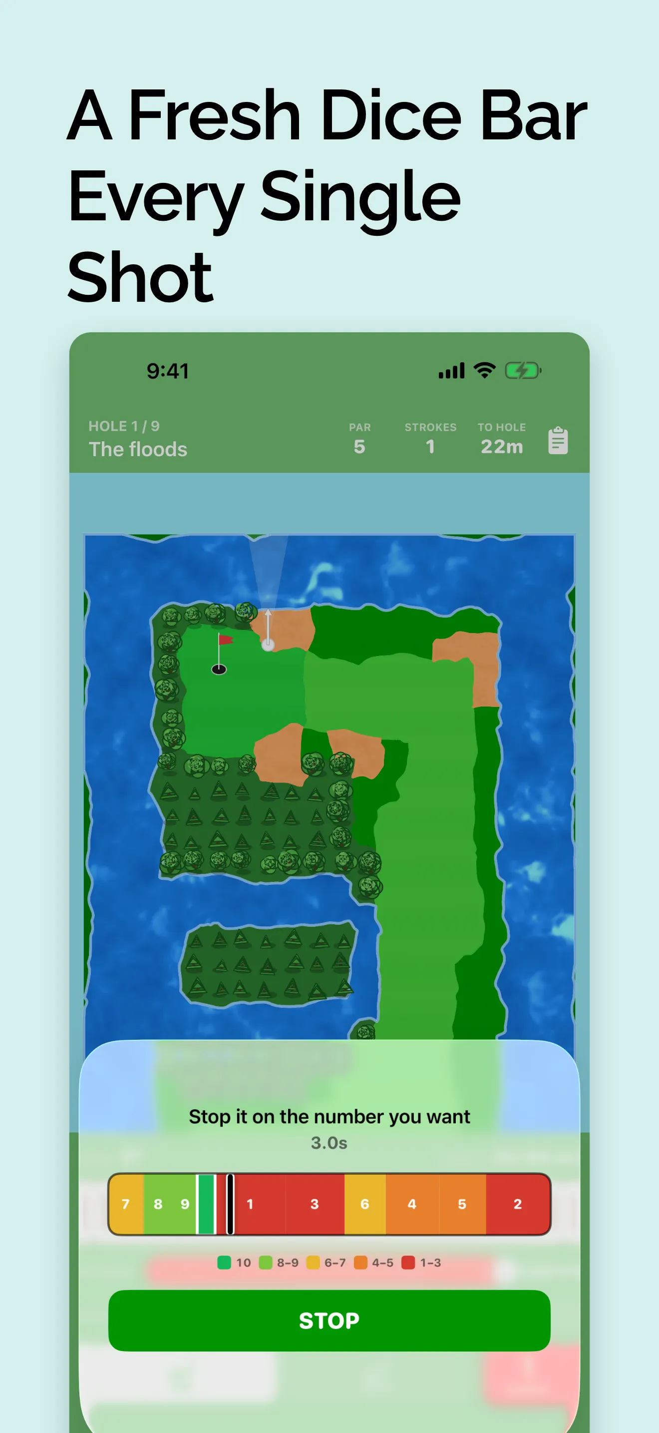 Pocket Golf Tournament v2 screenshot 2