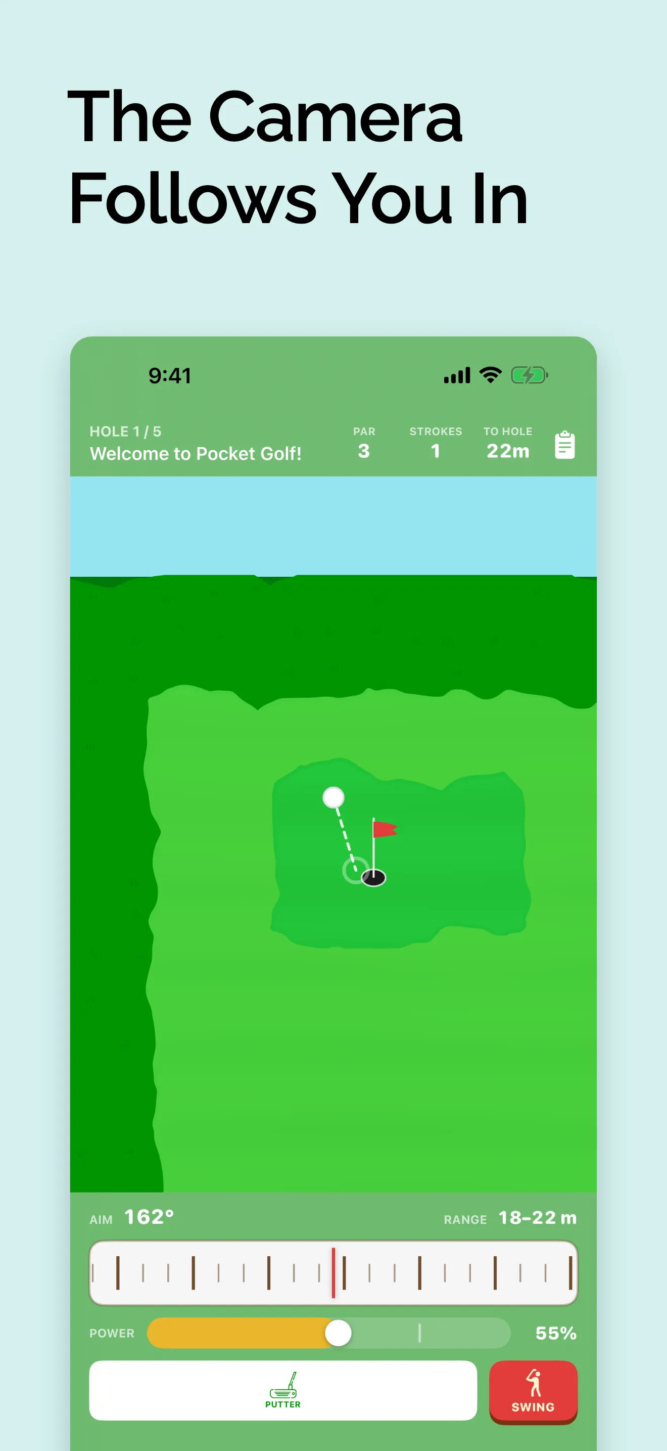 Pocket Golf Tournament v2 screenshot 3